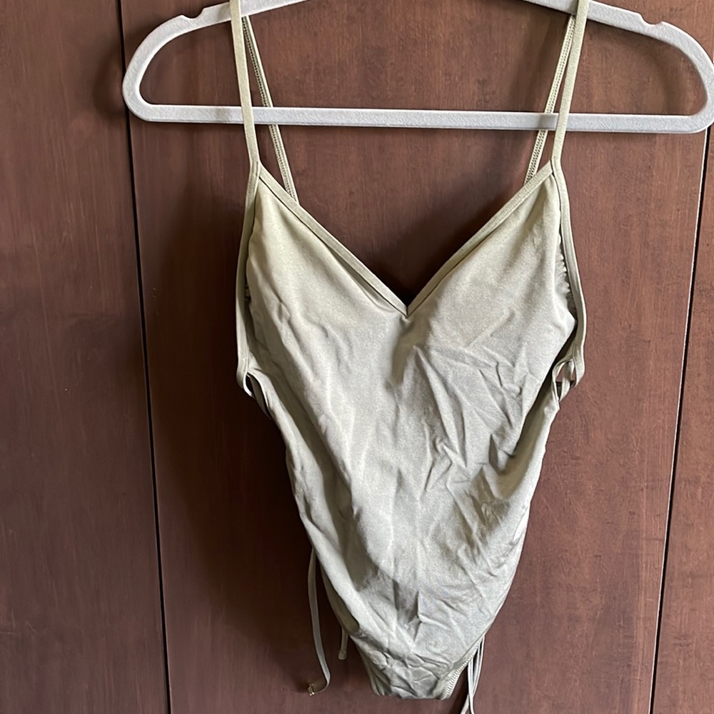 Olive green bikini